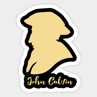 John Calvin Sticker